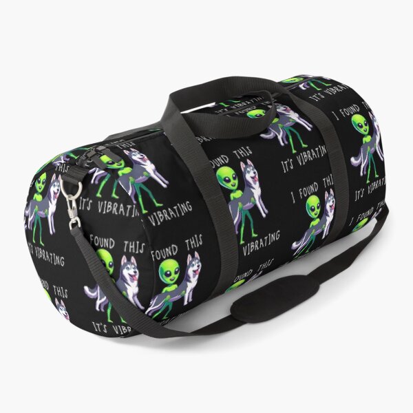 Item preview, Funny Husky Alien I Found This Its Vibrating Mom Dad Kids designed and sold by rafaeltto.