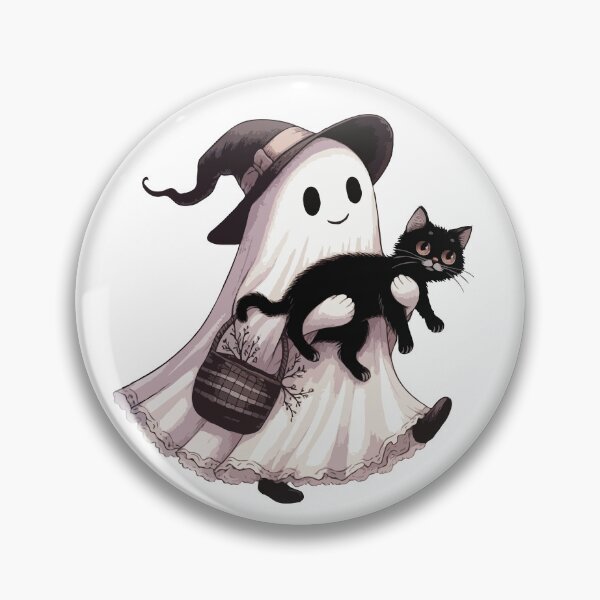 Item preview, Ghost And Black Cat designed and sold by Gkinoki.