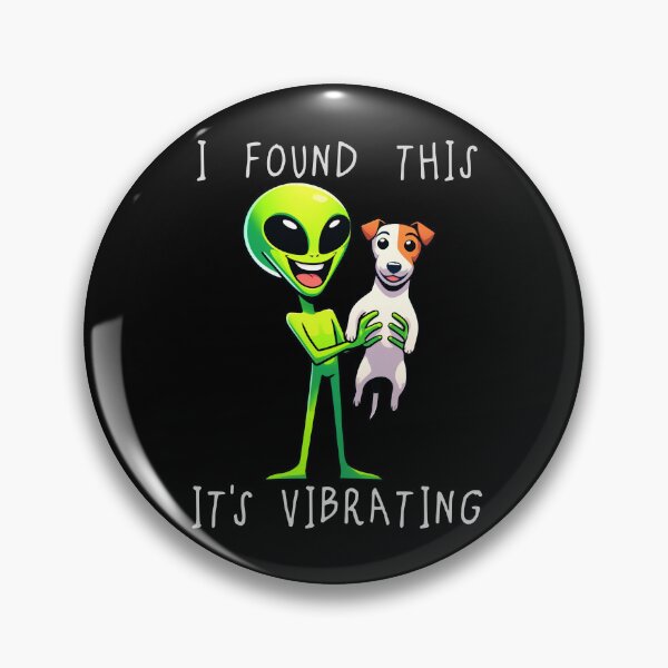 Item preview, Funny Jack Russell Alien I Found This Its Vibrating Mom Dad Kids designed and sold by rafaeltto.