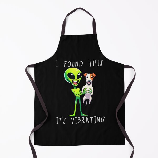 Item preview, Funny Jack Russell Alien I Found This Its Vibrating Mom Dad Kids designed and sold by rafaeltto.