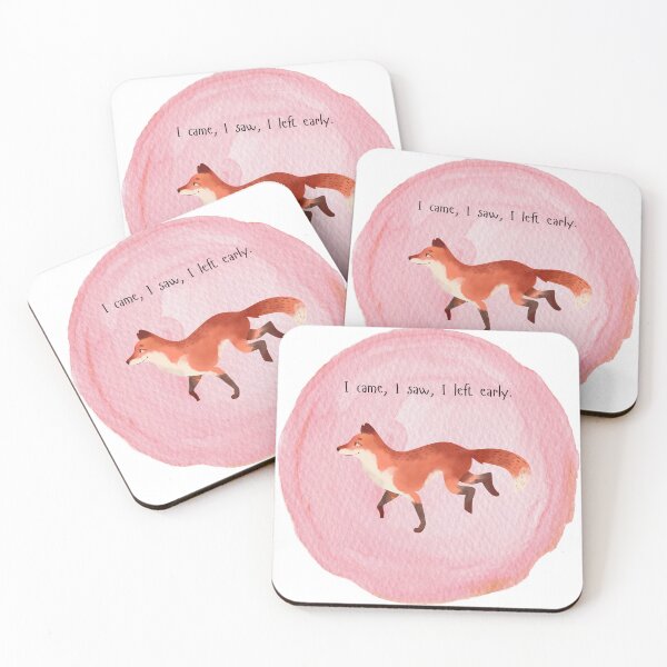 Item preview, Introvert fox designed and sold by Clairekoalabear.
