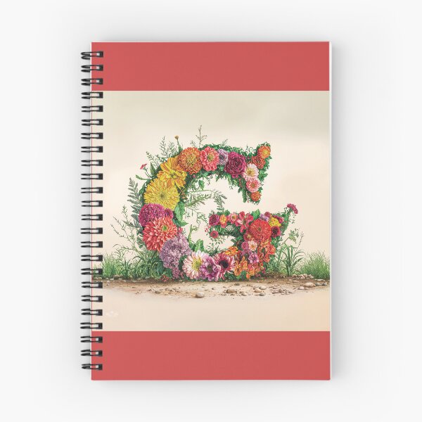 Item preview, Flower Fantasy Alphabet Letter G designed and sold by Royal Wall Whispers.