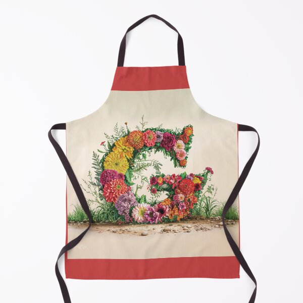 Item preview, Flower Fantasy Alphabet Letter G designed and sold by Royal Wall Whispers.