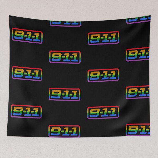 Item preview, 9-1-1 on ABC (Pride Flag) Logo designed and sold by jenivy95.