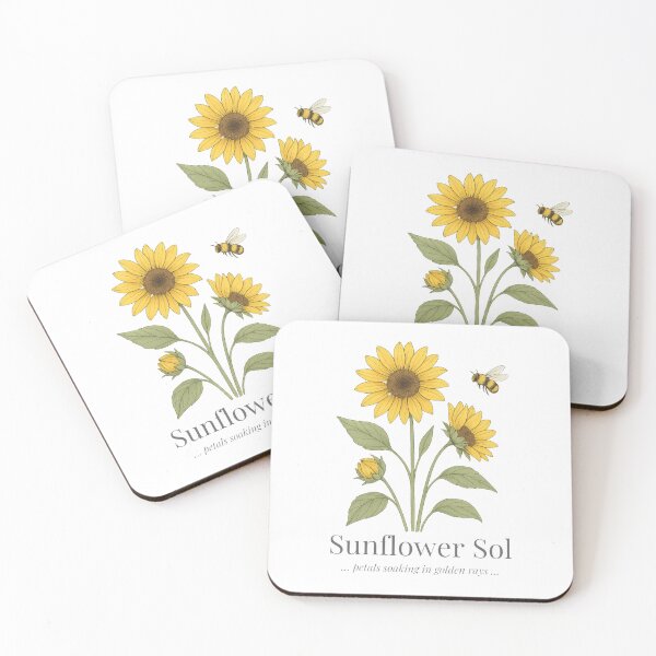Item preview, Sunflower Sol – Botanical Illustration designed and sold by Sc8pe Studio.