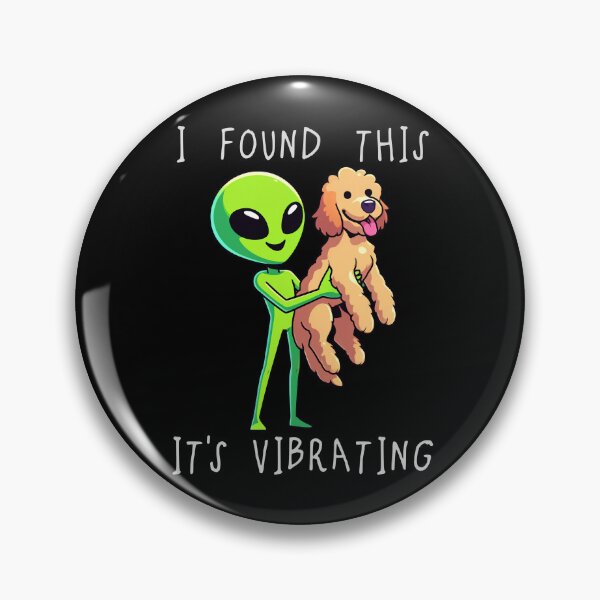 Item preview, Funny Labradoodle Alien I Found This Its Vibrating Mom Dad Kids designed and sold by rafaeltto.