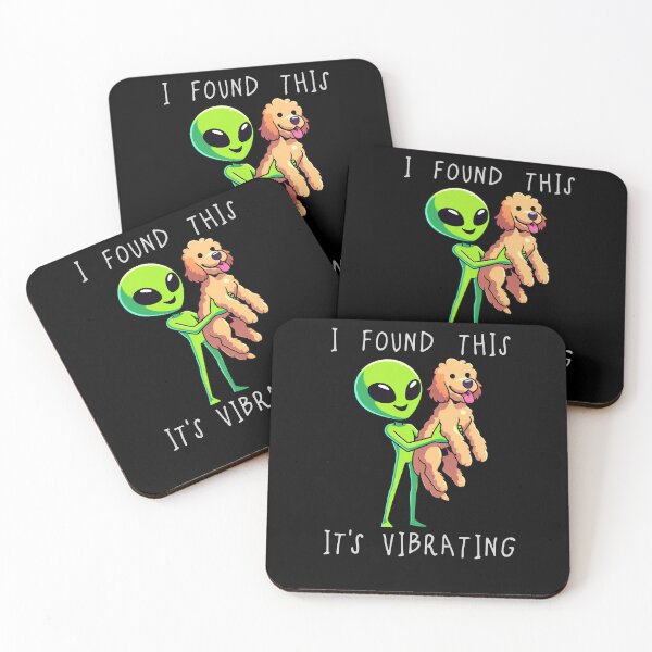 Item preview, Funny Labradoodle Alien I Found This Its Vibrating Mom Dad Kids designed and sold by rafaeltto.
