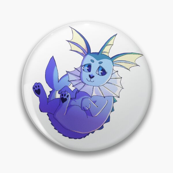 Item preview, Vaporeon Eeveelution Sticker designed and sold by FilzyHans.