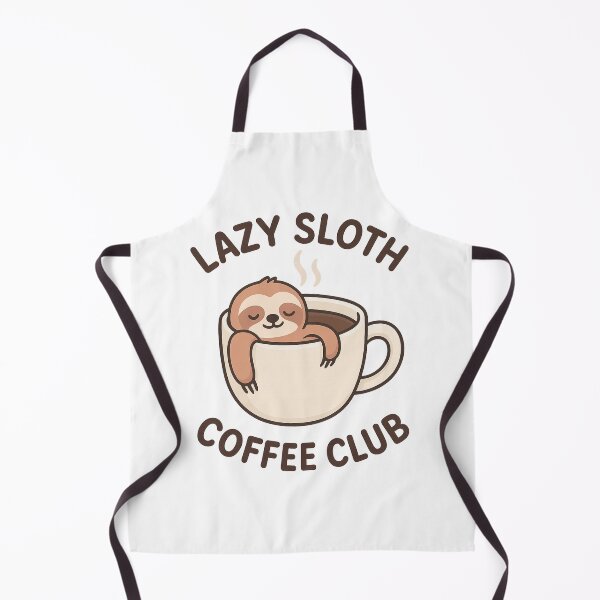 Item preview, Lazy Sloth Coffee Club – Cute Sloth in Coffee Mug Design designed and sold by g1cash.