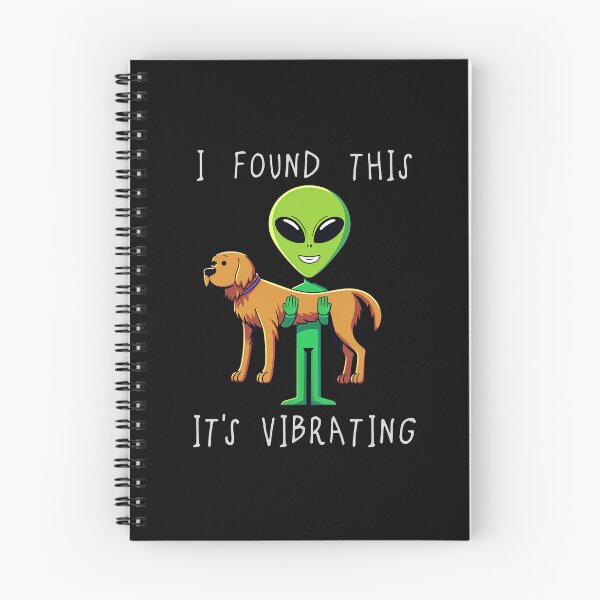 Item preview, Funny Labrador Alien I Found This Its Vibrating Mom Dad Kids designed and sold by rafaeltto.