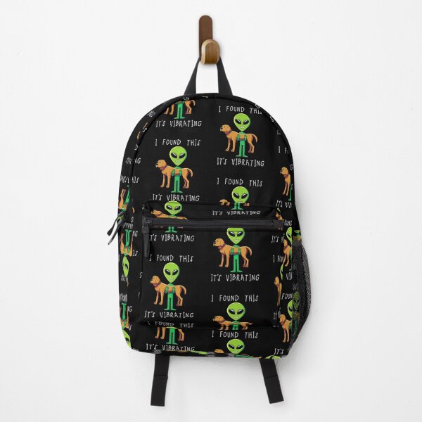 Item preview, Funny Labrador Alien I Found This Its Vibrating Mom Dad Kids designed and sold by rafaeltto.