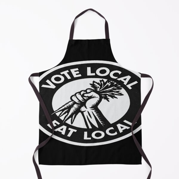 Item preview, Vote Local Eat Local designed and sold by Owcomm.