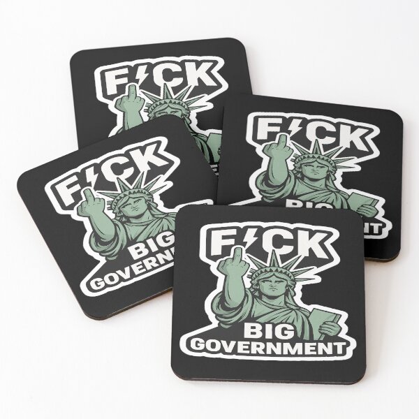 Item preview, Anti Big Government Lady Liberty designed and sold by Owcomm.