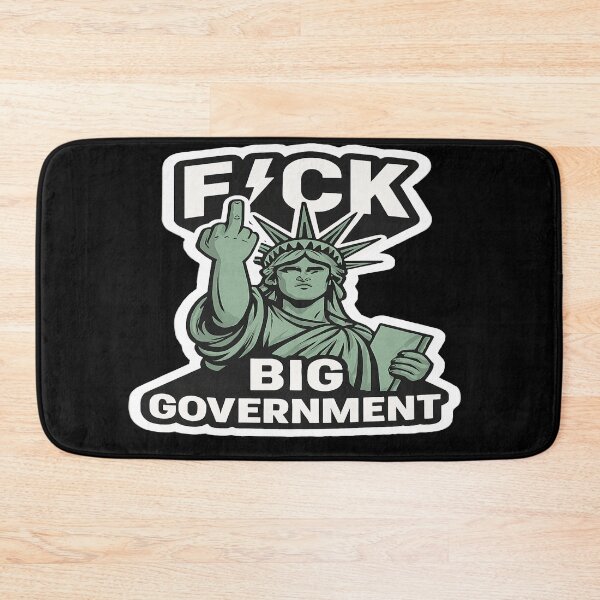 Item preview, Anti Big Government Lady Liberty designed and sold by Owcomm.