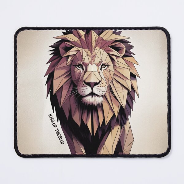 Item preview, Geometric lion king of origami designed and sold by bsbd-action.