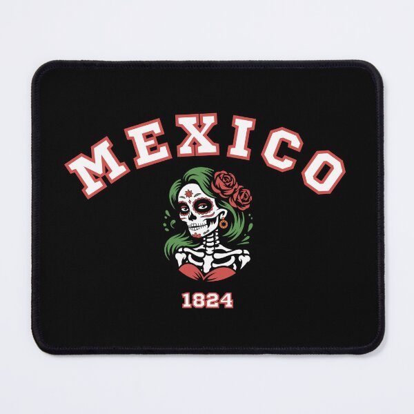 Item preview, Mexico Day of the Dead Varsity Style designed and sold by UNK-Fatigues.