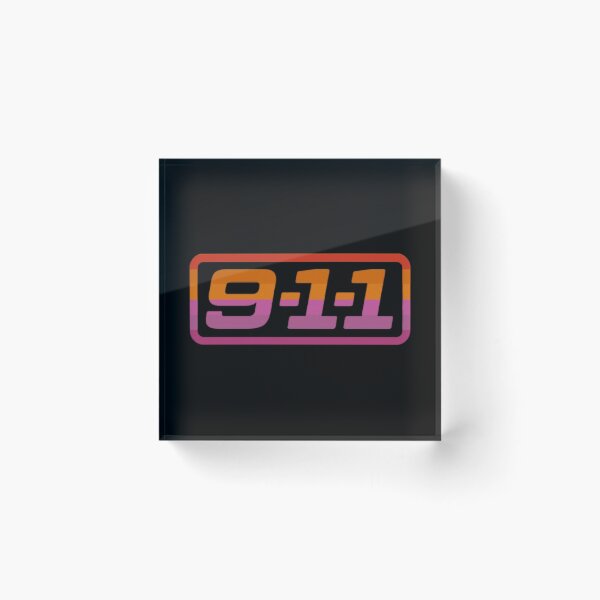 Item preview, 9-1-1 on ABC (Lesbian Flag) Logo designed and sold by jenivy95.