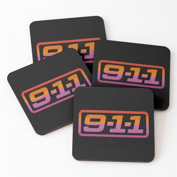 Item preview, 9-1-1 on ABC (Lesbian Flag) Logo designed and sold by jenivy95.