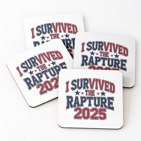 Item preview, I Survived The Rapture 2025 Funny Prophecy Joke Religious Meme Patriotic  designed and sold by ArtDesignTp.