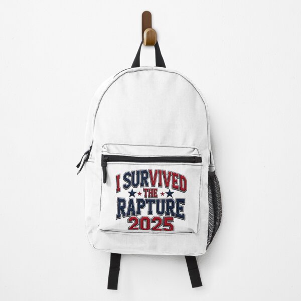 Item preview, I Survived The Rapture 2025 Funny Prophecy Joke Religious Meme Patriotic designed and sold by ArtDesignTp.