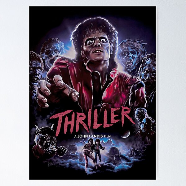 Michael Jackson Thriller Posters for Sale | Redbubble