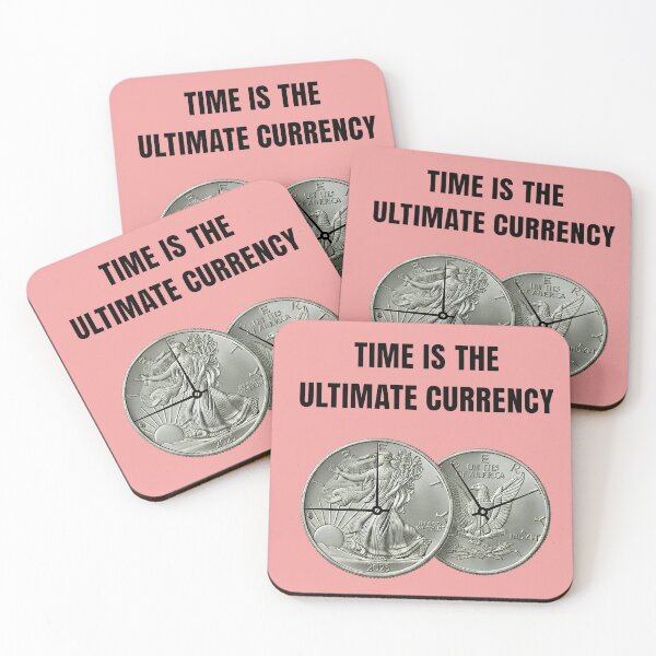 Item preview, Copy of Time Is the Ultimate Currency — Coin Clock Design designed and sold by Pjotre7.