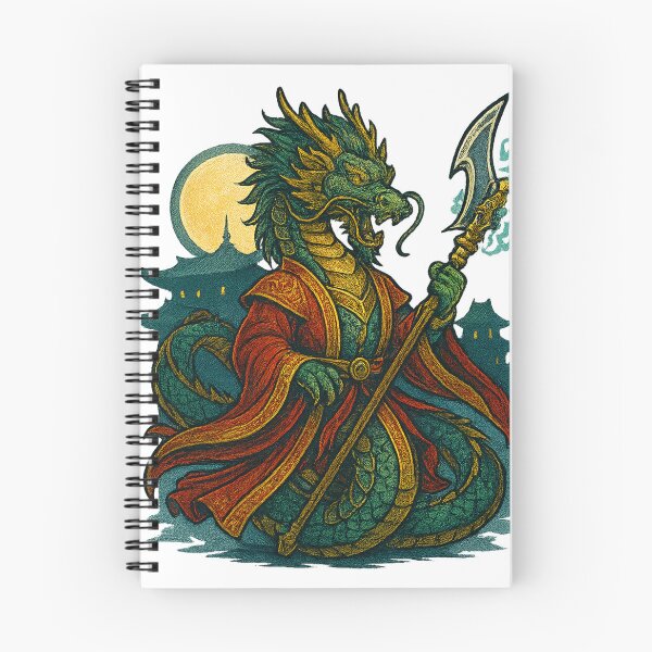 Item preview, Eastern Dragon Warrior – Mythical Guardian of Fire designed and sold by AliAkbarzyed.