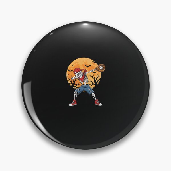 Item preview, Dabbing Skeleton Baseball Halloween Spooky Baseball Player designed and sold by diyoor.