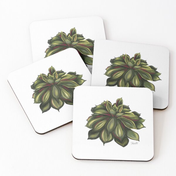 Item preview, Mexican Snowball Succulent-Illustration-Original designed and sold by deblevart.