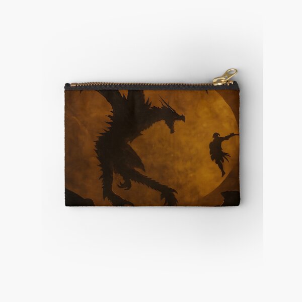 Item preview, Dovahkiin fighting Alduin designed and sold by My Artprintz.
