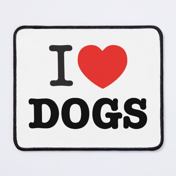 Item preview, I Heart Dogs designed and sold by thatgirlcanvas.