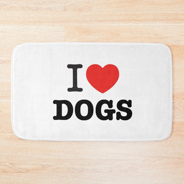 Item preview, I Heart Dogs designed and sold by thatgirlcanvas.