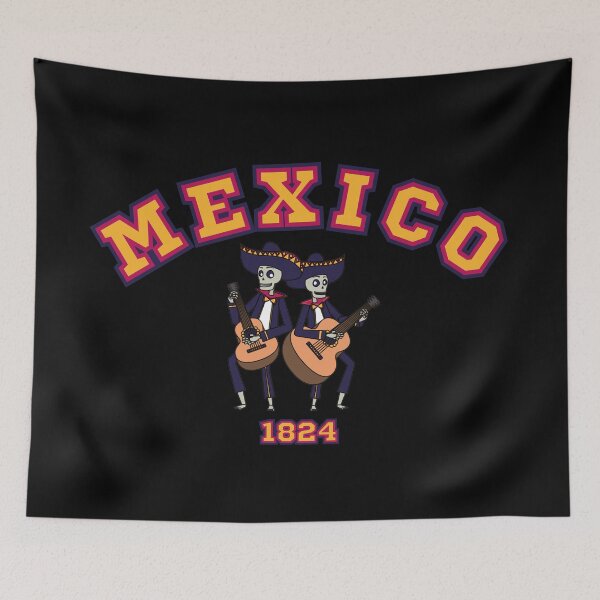 Item preview, Mexico Day of the Dead Mariachi Varsity Style designed and sold by UNK-Fatigues.