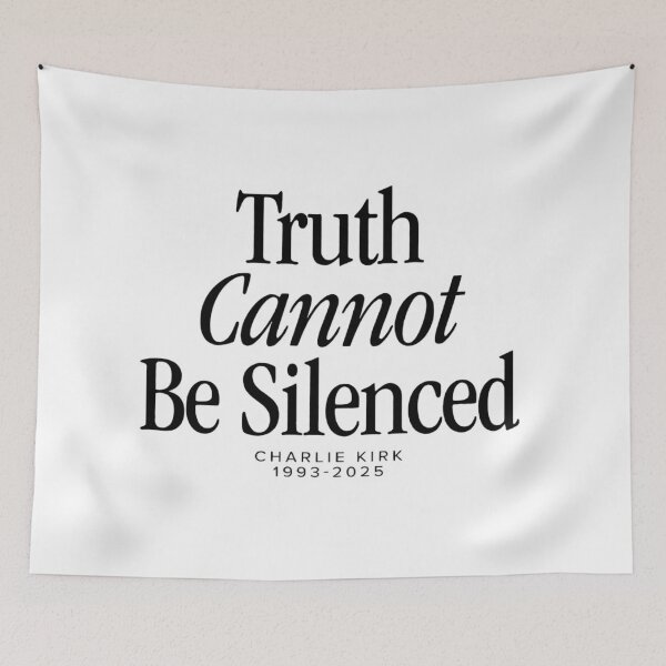 Item preview, Charlie Kirk Truth Cannot Be Silenced  designed and sold by JeyVel.