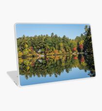 Reflecting On Cottage Life Up North Laptop Skin
