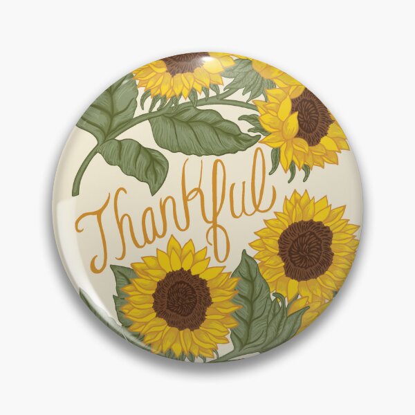 Artikelvorschau, Dankbares Sonnenblumen-Design – Thanksgiving – cremefarbener Hintergrund entworfen und verkauft von DreamyDiversion.