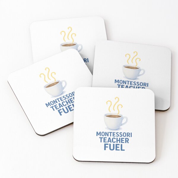 Item preview, Montessori Teacher Fuel – Coffee & Montessori Materials Design designed and sold by MforMontessori.