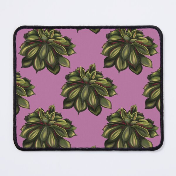 Item preview, Mexican Snowball Succulent-Pattern-Pink designed and sold by deblevart.