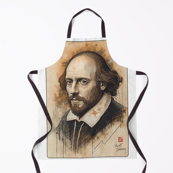 Item preview, William Shakespeare's portrait designed and sold by Filologica.