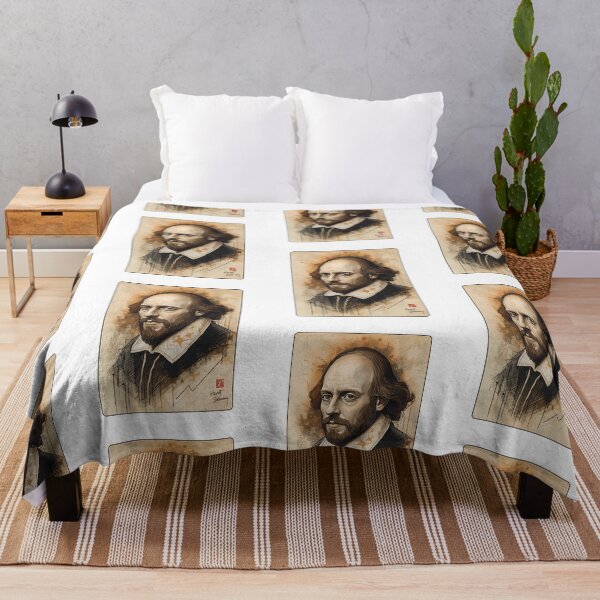 Item preview, William Shakespeare's portrait designed and sold by Filologica.