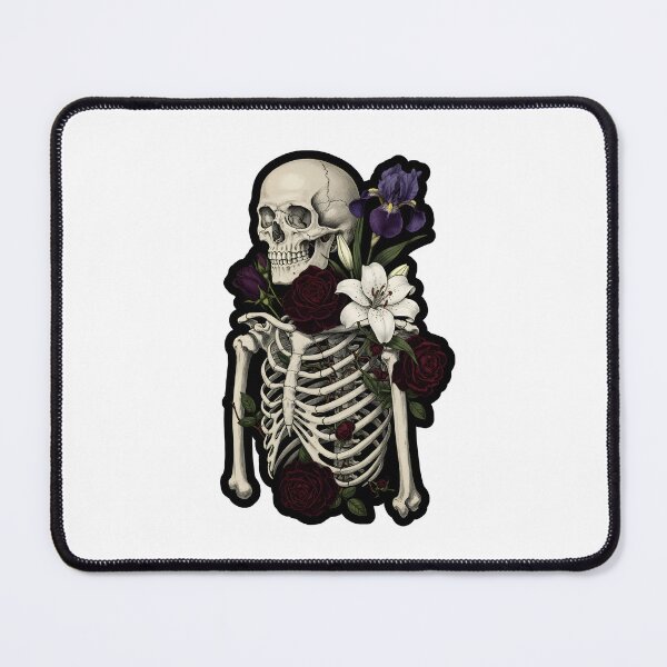 Item preview, Skeleton Botanical Art Print designed and sold by FitEnvy.