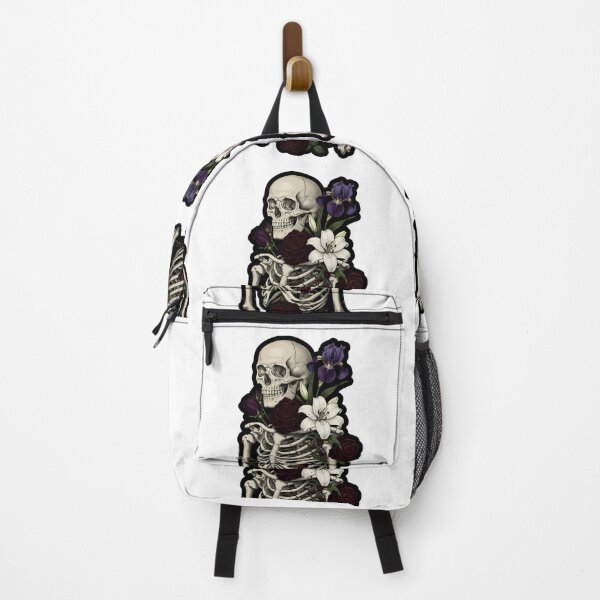 Item preview, Skeleton Botanical Art Print designed and sold by FitEnvy.