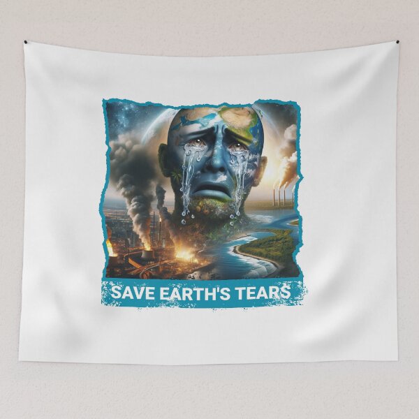 Item preview, Save Earth's Tears Classic T-Shirt designed and sold by freshwear design.