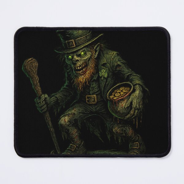 Item preview, Zombie Leprechaun – Undead St. Patrick’s Day Horror designed and sold by Sonic Nova Studios.
