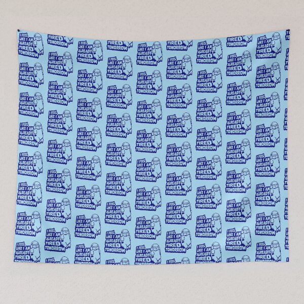 Item preview, Sheep I feel like I'm already tired tomorrow designed and sold by shirt-o-mat.