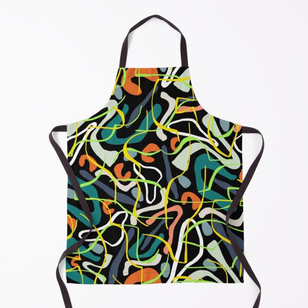 Item preview, Doodle paint splash pattern designed and sold by BritishDelights.