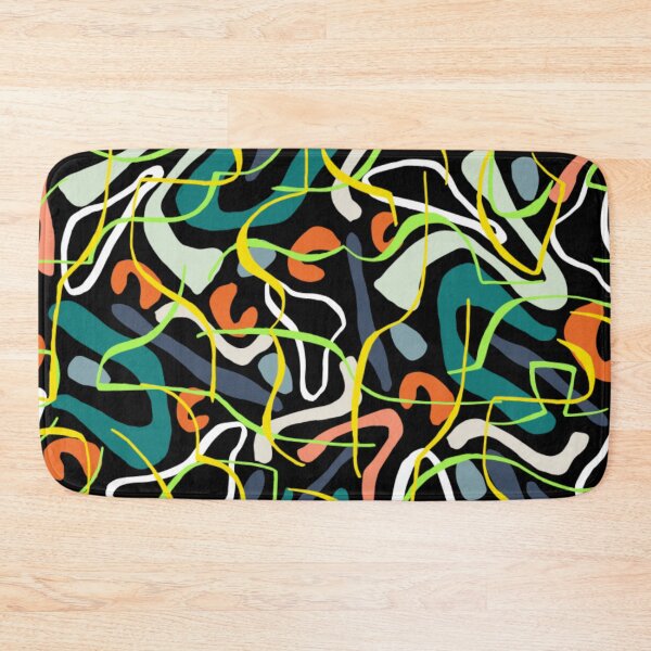 Item preview, Doodle paint splash pattern  designed and sold by BritishDelights.