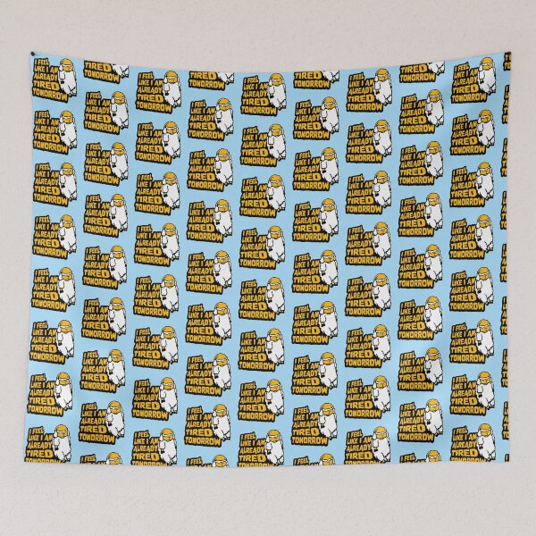 Item preview, Sheep I feel like I'm already tired tomorrow designed and sold by shirt-o-mat.