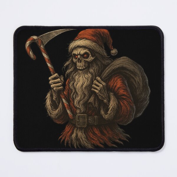 Item preview, Santa Reaper’s Dark Delight (Horror Christmas Art) designed and sold by Sonic Nova Studios.