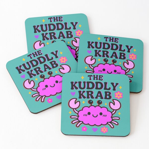 Item preview, kuddly krab designed and sold by WILDCARD WARES.